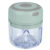 Mini Rechargeable Garlic and Veggie Chopper – Green