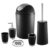 NewHome™ 6-Piece Bathroom Accessories Set – Black