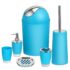 NewHome™ 6-Piece Bathroom Accessories Set – Aqua