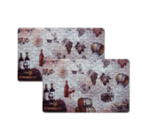 Bibb Home® Anti-Fatigue Cushioned Kitchen Mat (1 or 2-Pack) – Vineyard – 2-Pack