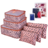 9-Piece Packing Cubes for Travel, Storage, and Organization – Leopard