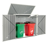 Horizontal 6′ x 3′ Storage Shed