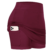 Women’s Active Skort with Inner Phone Pocket – WINE / M