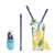 Foldable Silicone Drinking Straw – Navy