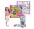 Kids’ Washable Coloring Mat with 12 Washable Markers – Girls World 19.5”x19.5”