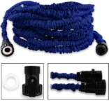 Deluxe 25- to 100-Foot Expandable Hose – Expandable 75′ hose – Blue