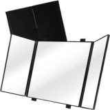 Zone Tech® Cosmetic Tri-Fold Universal Auto Mirror