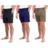 Men’s Cotton Lounge Shorts with Pockets (3-Pack) – 3XL