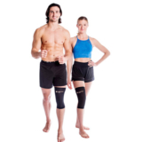 Copper JoeÂ® Copper-Infused Knee Compression Sleeves (Set of 2) – 2X-Large