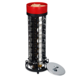 Nespresso Pod Carousel Holder Rack with Sugar Compartment