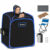 Home Steam Sauna with Powerful 800W Steamer and Free Chair – Black