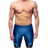 Men’s Seamless Anti-Chafing Compression Athletic Swimwear – X-Large