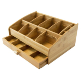Le Chefâ„¢ Bamboo Storage Organizer