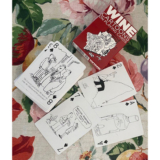 Wine Cartoon Playing Cards