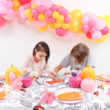 Thanksgiving Coloring Table Cover