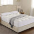Luxurious Microplush Hypoallergenic Pillow Top Mattress Topper – Queen