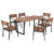 Acacia Wood 7-Piece Patio Dining Set