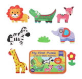 6-in-a-Box Animal Puzzle Set