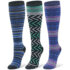 Print Knee-High Recovery Compression Socks (3- or 6-Pair) – Pack C –  L/XL