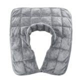 Kathy Ireland Weighted Calming Neck Wrap  – Silver