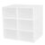 NewHomeâ„¢ 6-Drawer Opaque Shoe Bin – White