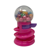 Waloo Spiral Gumball Bank  – Pink/Purple Gumball Bank