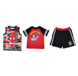 Batman, Captain America, Spider-Man or Ninja Turtles Toddler Set – Spider-Man – Red – 6
