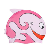 Kids’ Waterproof Silicone Swimming & Bathing Caps (1- to 2-Pack) – Pink – 2-Pack
