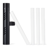 Car Clip Essential Oil Diffuser with 4 Refill Sticks – Black