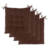 Chair Cushion Pads (Set of 4) – Brown