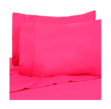 Bright Deep Pocket Hypoallergenic 4-Piece Sheet Set – Twin/Twin XL – Hot Pink