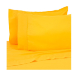 Bright Deep Pocket Hypoallergenic 4-Piece Sheet Set – Twin/Twin XL – Bright Yellow