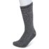 GaaHuu Men’s Brushed 2.7-TOG Patterned Thermal Socks – Brown