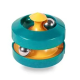 Rubik Cube Ball with Marble Track & Twist – Aqua/Yellow