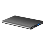 20,000mAh Power Bank with Dual USB Ports & LED Flashlight – Black
