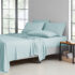 2,000-TC Bamboo Blend 6-Piece Sheet Set with Deep Pockets – King – Sage