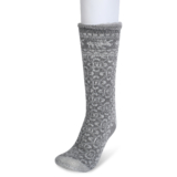 GaaHuu Women’s 4x Brushed Pattern Thermal Socks – grey moose