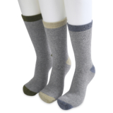 GaaHuu Women’s Super Soft Cushioned 1.6TOG Thermal Socks (3-Pack) – grey