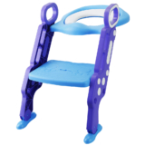 BabyLuv Training Toilet Seat with Step Stool – BabyLuv Training Toilet Seat BLU PRP
