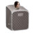 Portable Steam Spa Sauna with 9 Temperature Levels + Chair – Grey