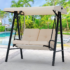 Outdoor Canopy Porch Swing (2- or 3-Seat) – 3-Seat with Pillow