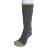 GaaHuu Women’s 4x Brushed 2.7TOG Thermal Socks – grey/yellow