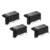 Solarek® Outdoor Solar Powered LED Step Lights (4- or 8-Pack) – 4-Pack