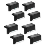 Solarek® Outdoor Solar Powered LED Step Lights (4- or 8-Pack) – 8-Pack