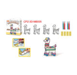 Artlover 3D Coloring Petz Art Kit – Llama
