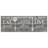 20 x 55-Inch Anti-Fatigue Kitchen Mat – Eat, Laugh, Live