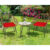 Rattan 3-Piece Bistro Furniture Set