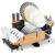 2-Tier Dish Rack and Drainboard Set