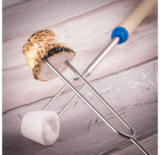 8-Piece Marshmallow Roasting Stick Set with Carrying Bag