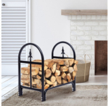 Heavy Duty 2 Ft Steel Firewood Log Rack